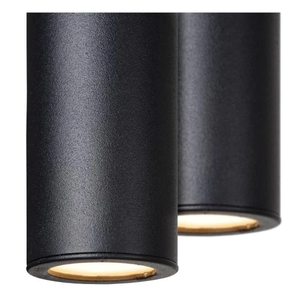 Lucide LORENZ - Pendant light - Ø 120 cm - LED Dim. - 6x4W 3000K - Black - detail 2